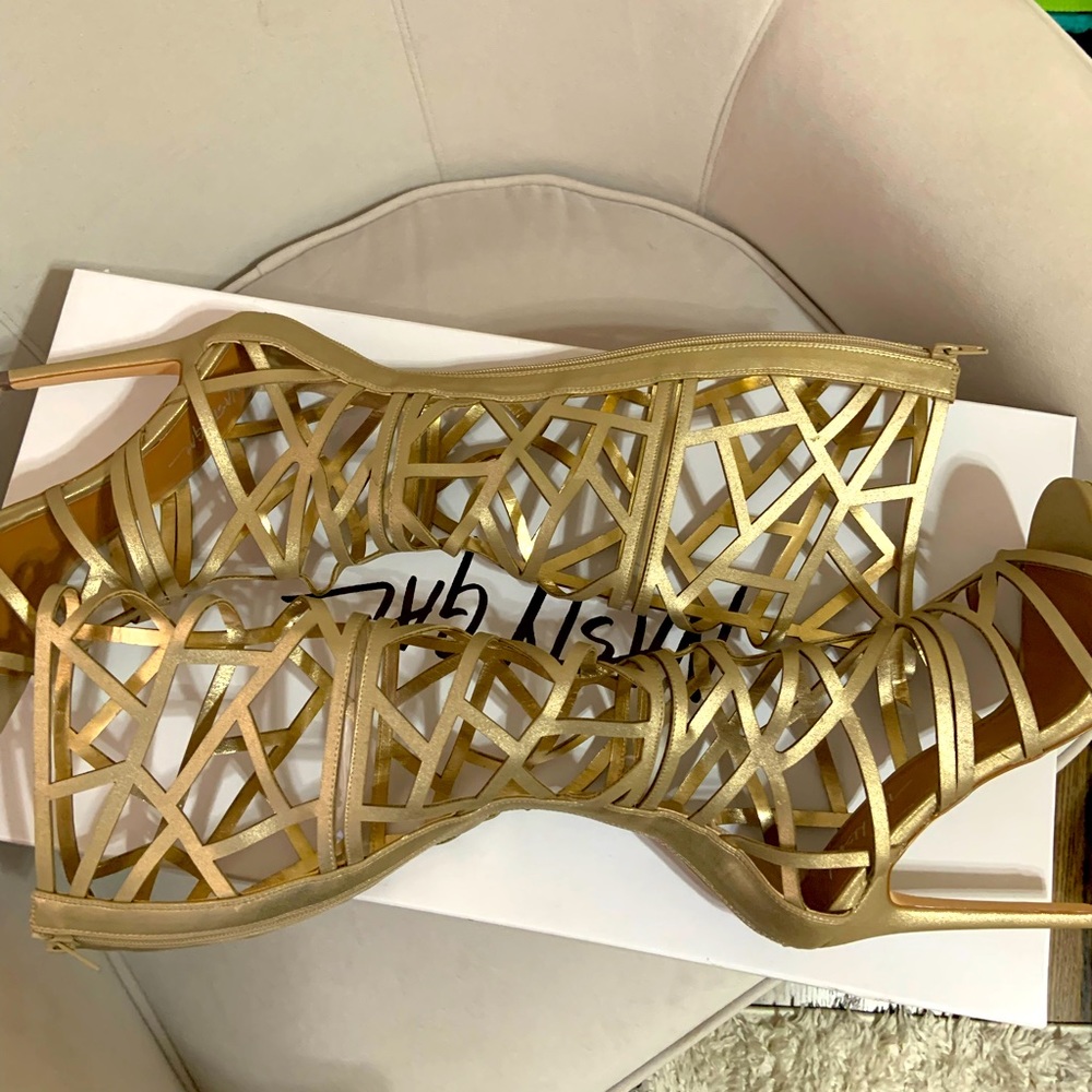 Nasty Gal Goddess Heels, Size 9
